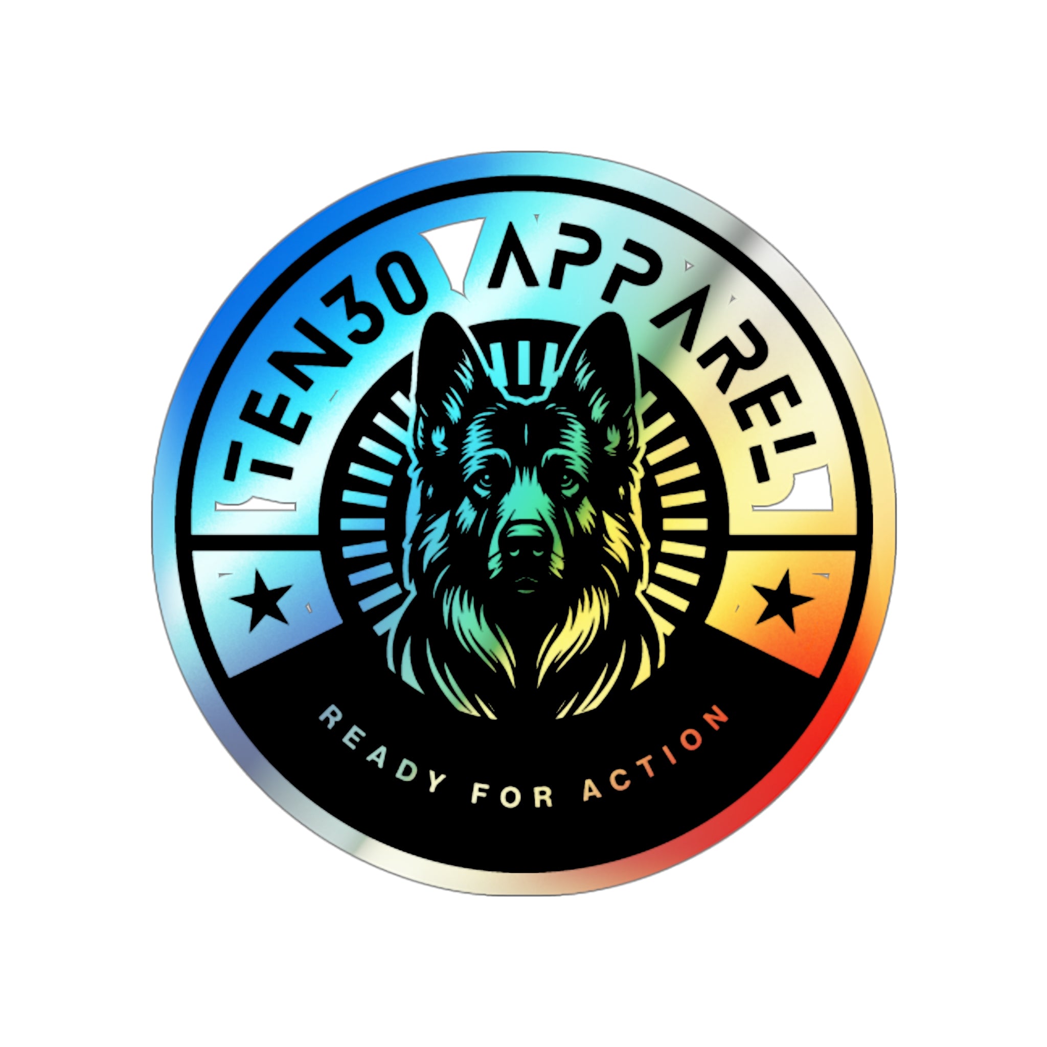 Holographic Die-Cut Sticker