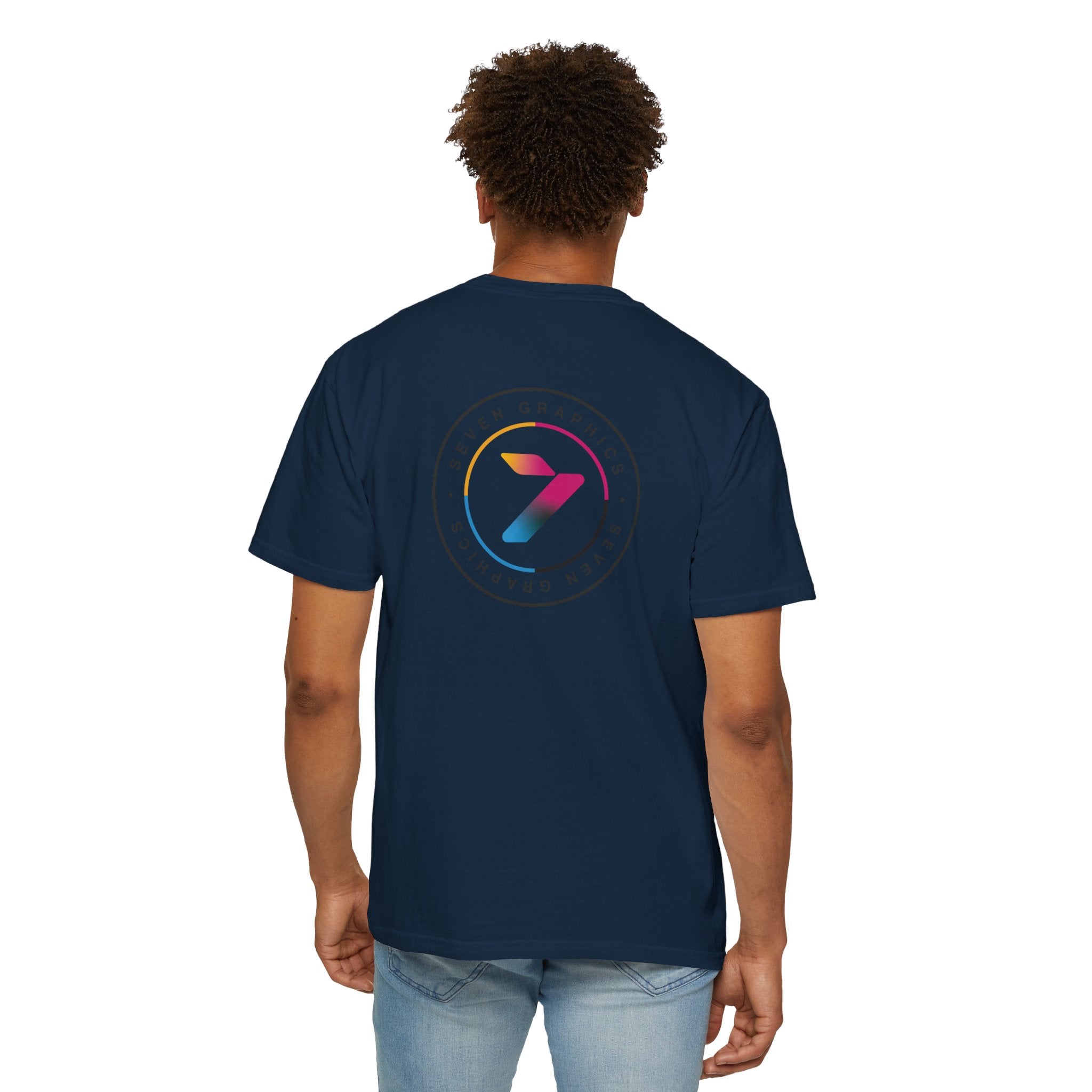 Unisex Garment-Dyed T-Shirt –Left Front Logo