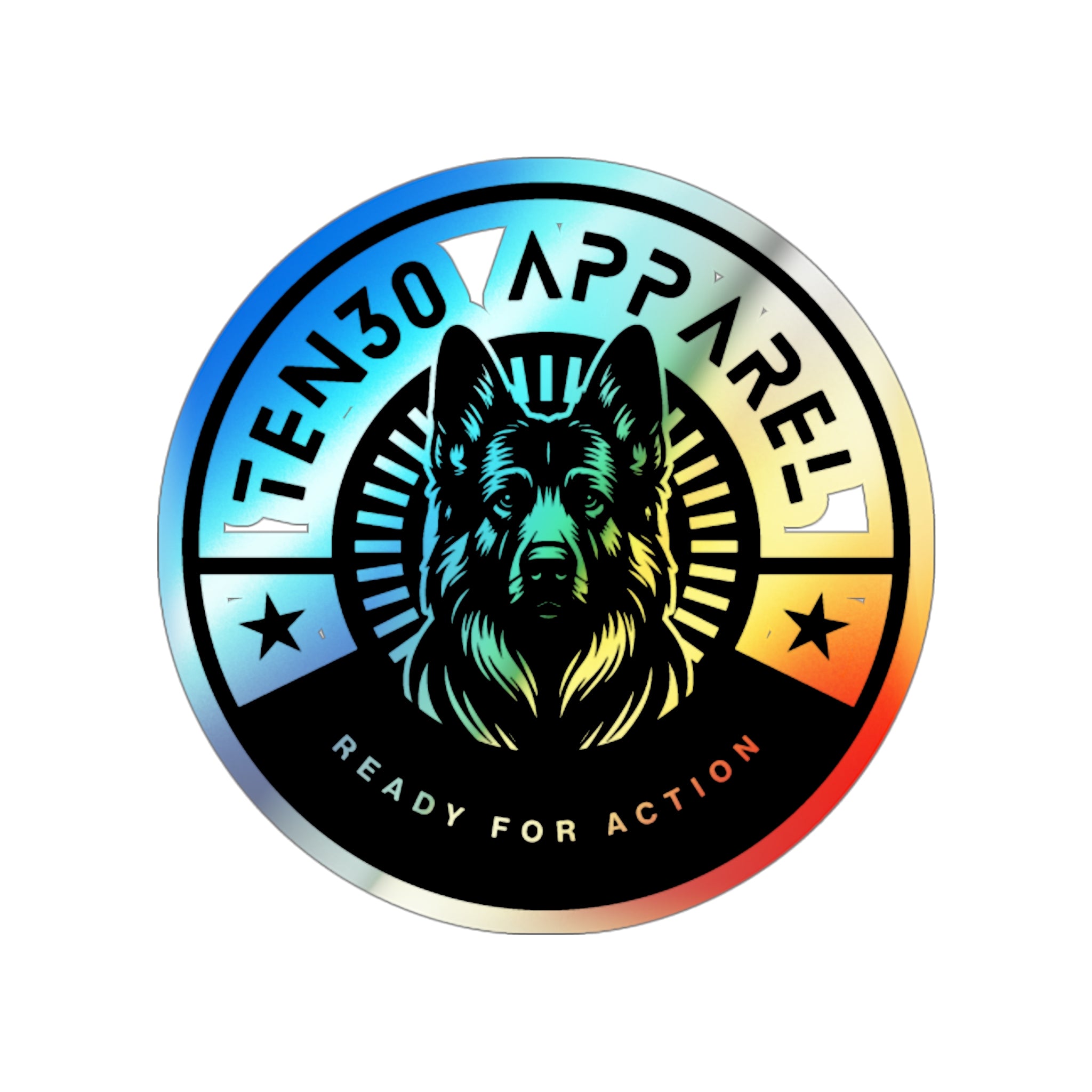 Holographic Die-Cut Sticker