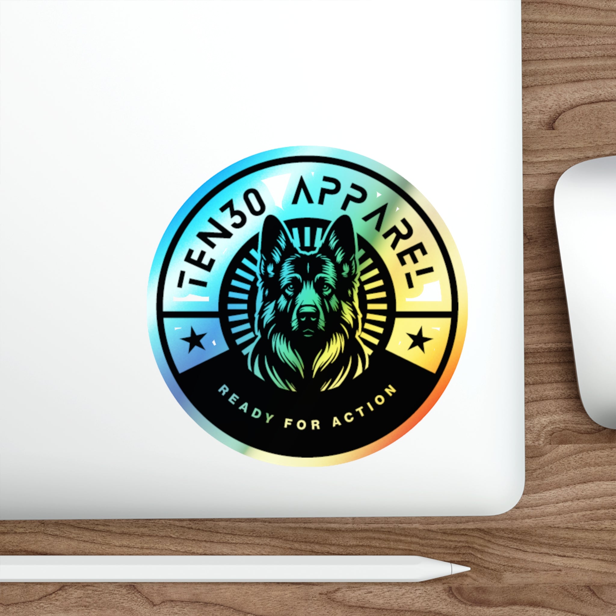 Holographic Die-Cut Sticker