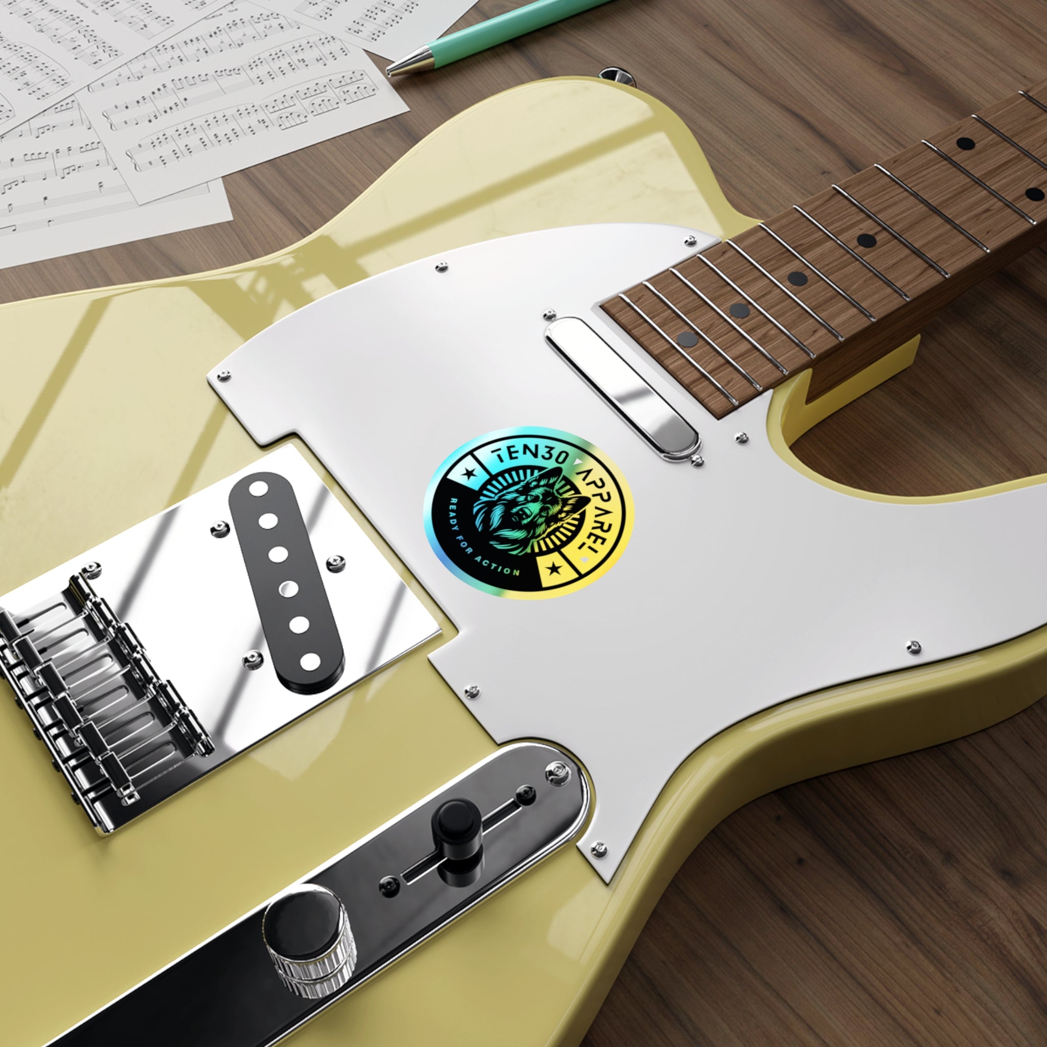 Holographic Die-Cut Sticker