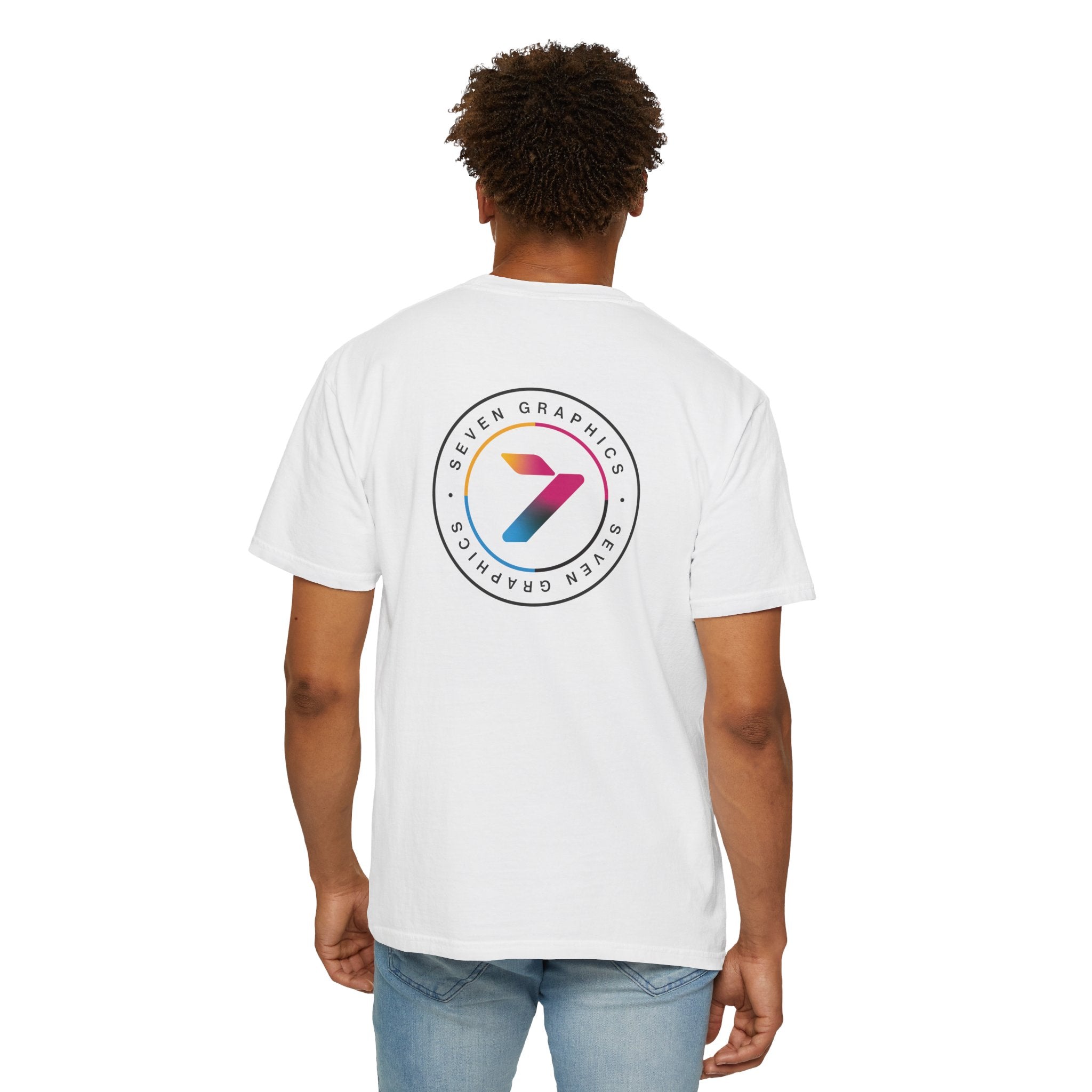Unisex Garment-Dyed T-Shirt –Left Front Logo
