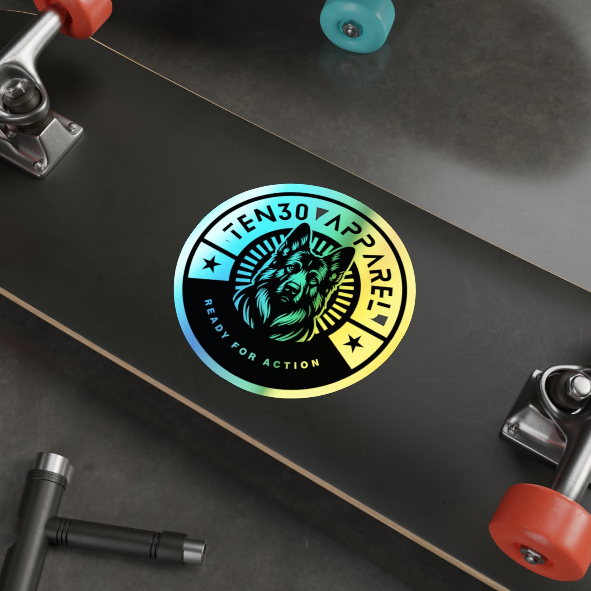 Holographic Die-Cut Sticker