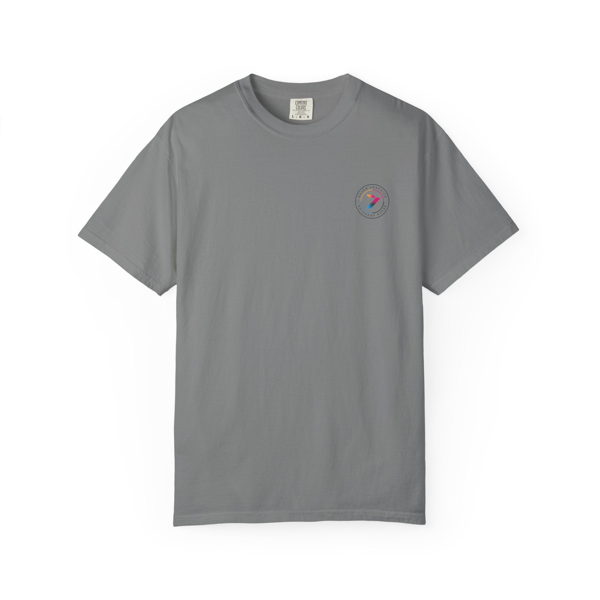 Unisex Garment-Dyed T-Shirt –Left Front Logo