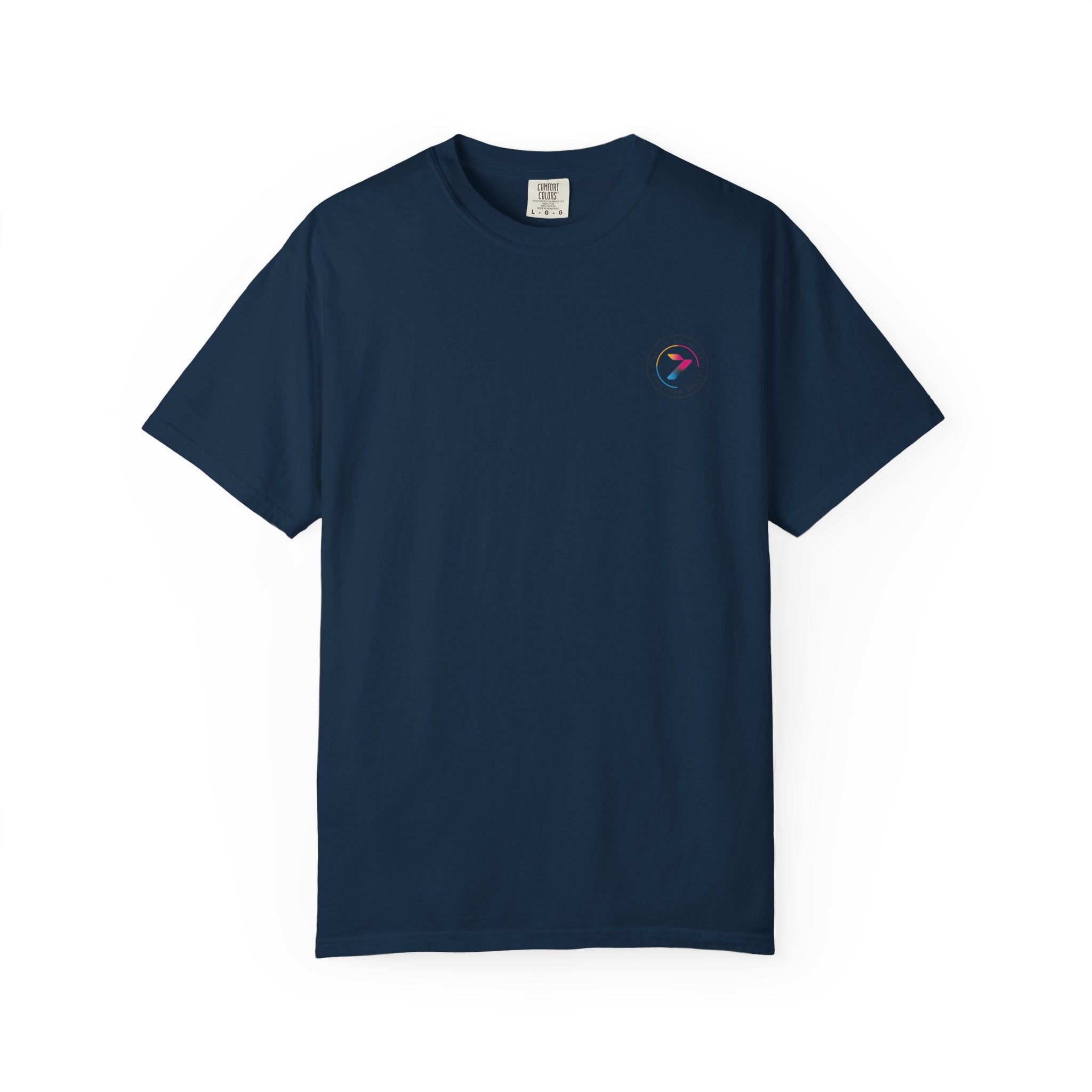 Unisex Garment-Dyed T-Shirt –Left Front Logo