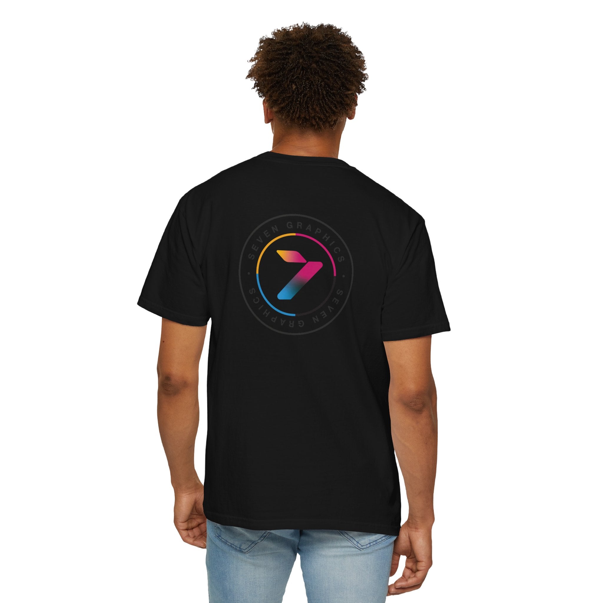 Unisex Garment-Dyed T-Shirt –Left Front Logo