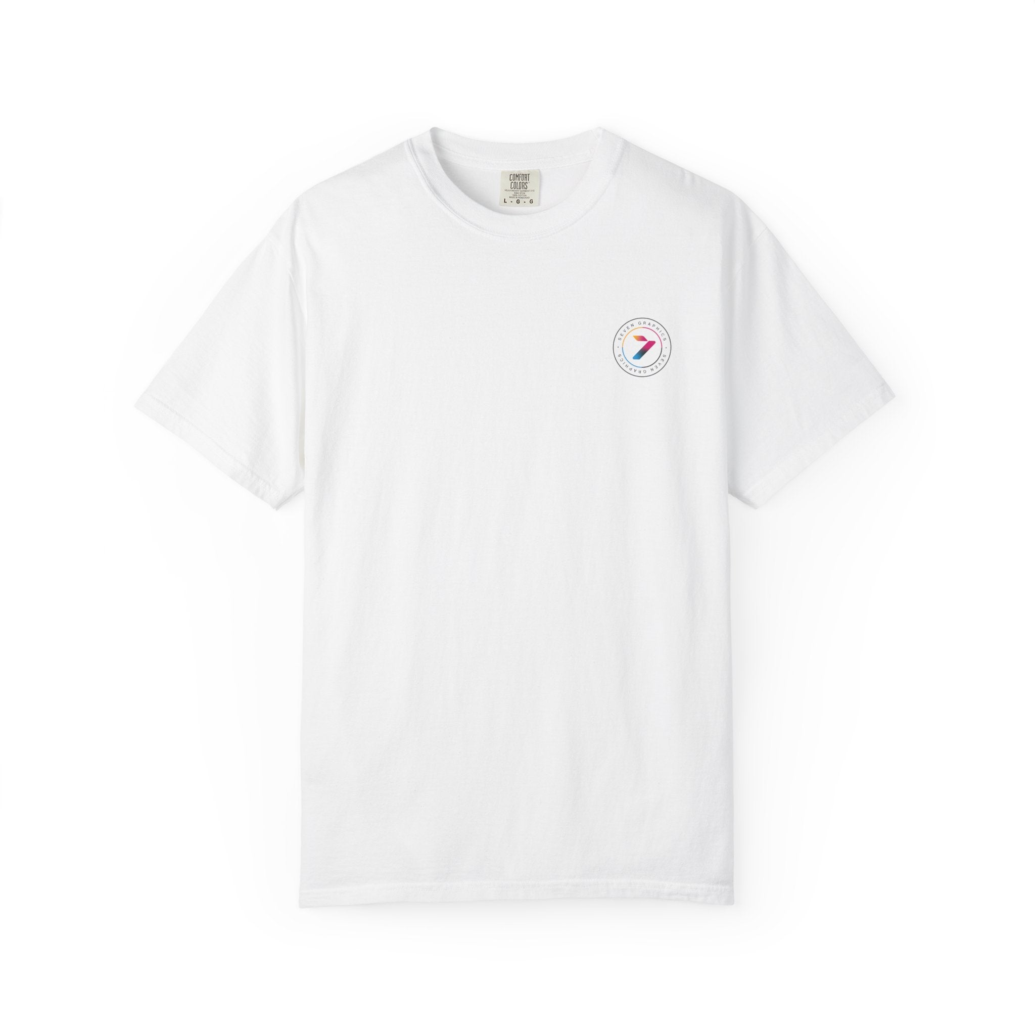 Unisex Garment-Dyed T-Shirt –Left Front Logo