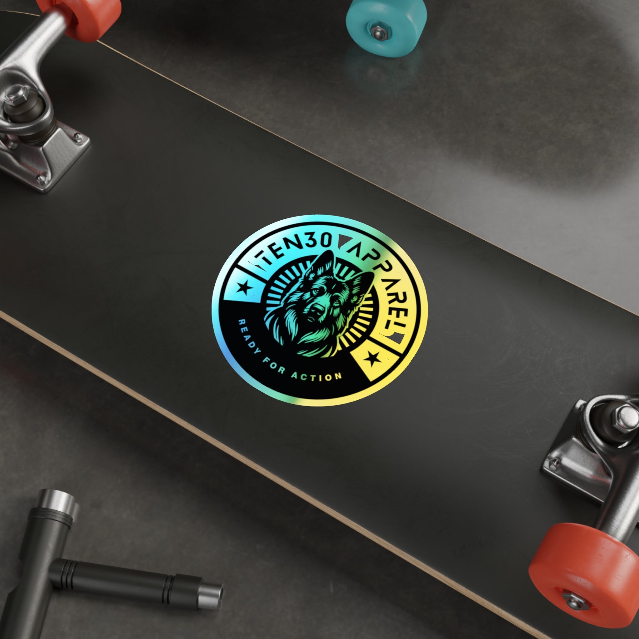 Holographic Die-Cut Sticker