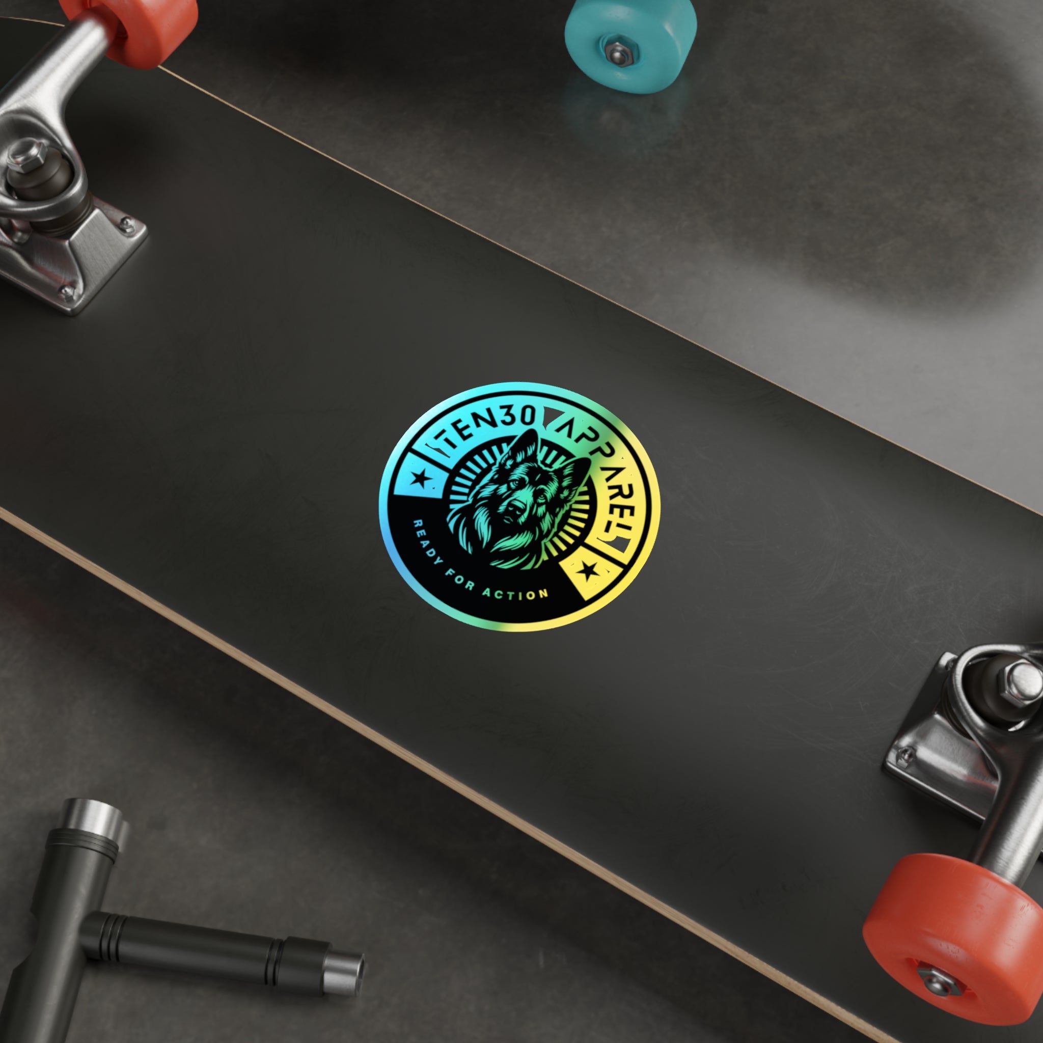 Holographic Die-Cut Sticker