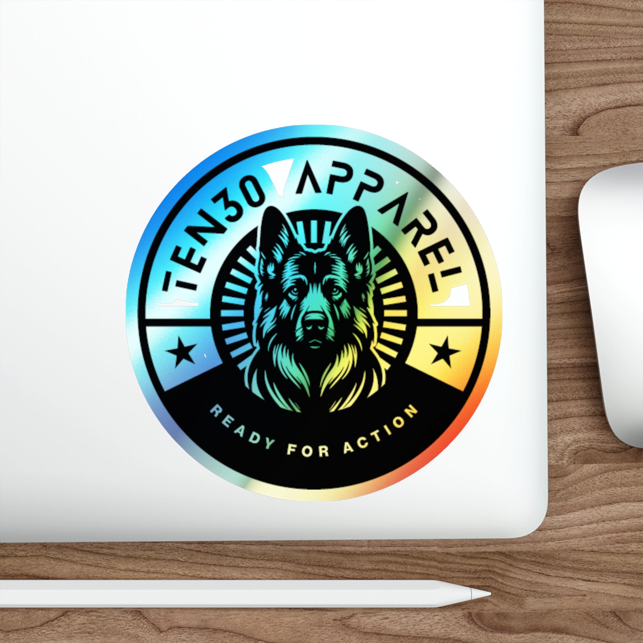 Holographic Die-Cut Sticker