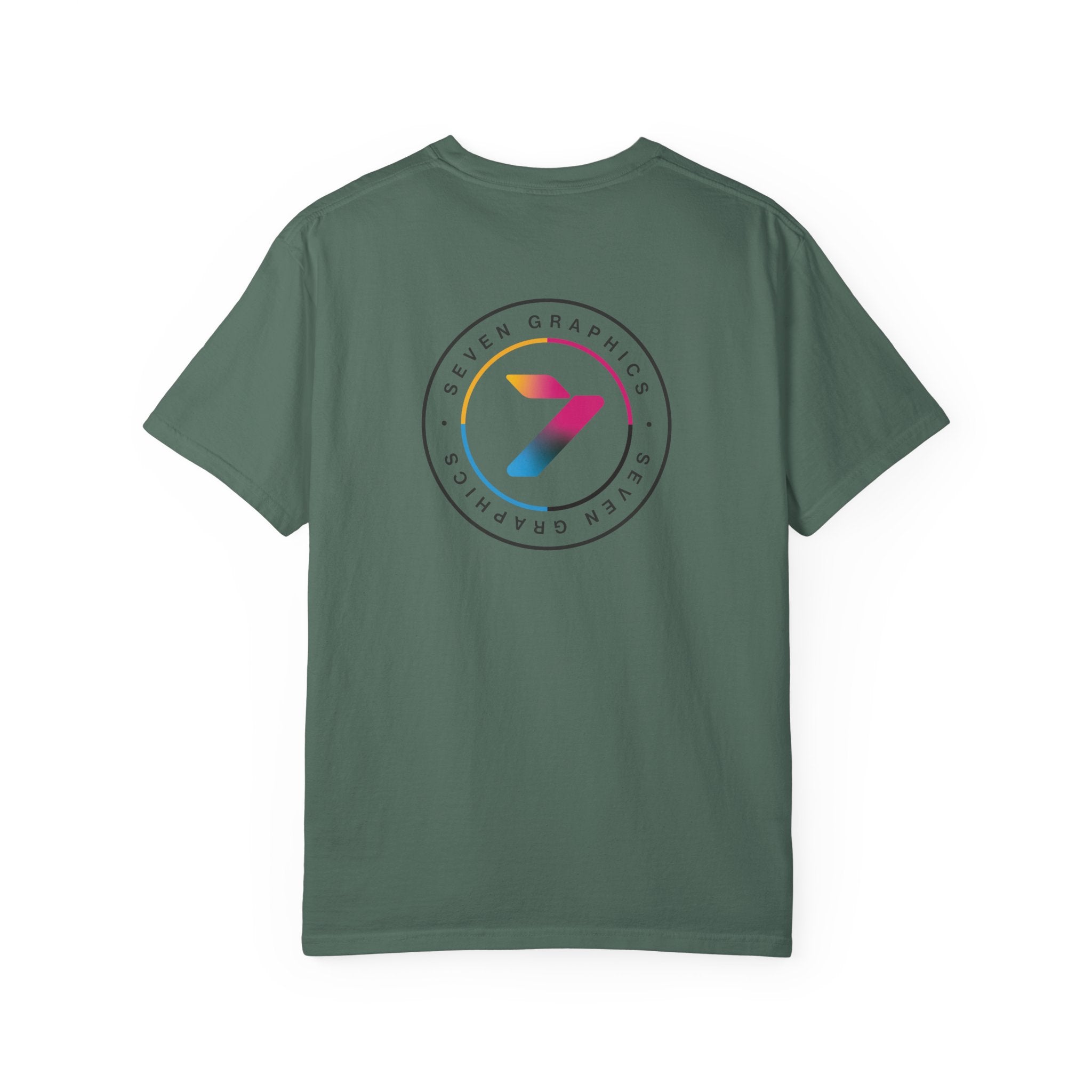 Unisex Garment-Dyed T-Shirt –Left Front Logo